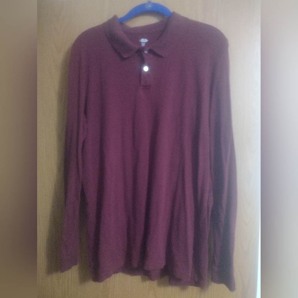 Old Navy Maroon Kids Polo Shirt